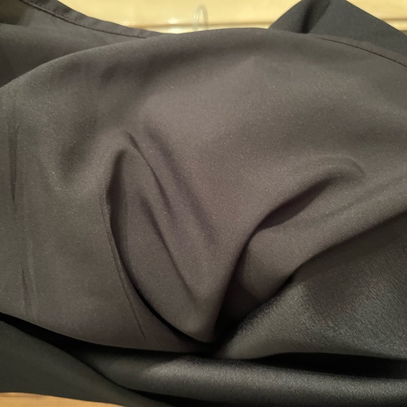 Banana Republic NWT black cowl-back sheath dress Size 10 - Picture 12 of 12